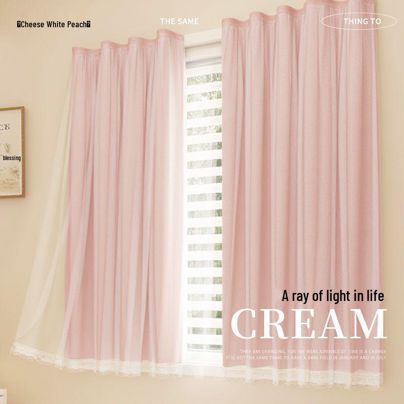 Fresh Style Magic Tape Full Blackout Curtains – No-Drill, Easy Stick-On Sunshade for Bedrooms