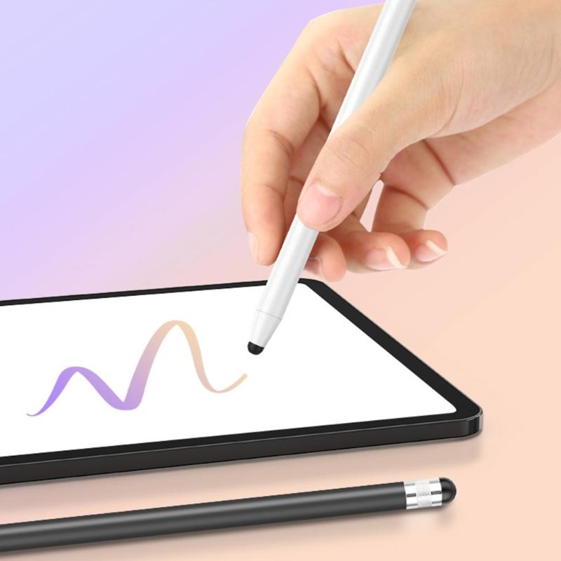 Capacitive Styluses Pen Universal Styluses Pen Precisions Fine Point Disc Touching Screen Pen Double End Tip