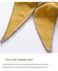 Women's 100% Pure Cashmere Color Block Scarf - Warm Autumn/Winter Knit Neck Protector