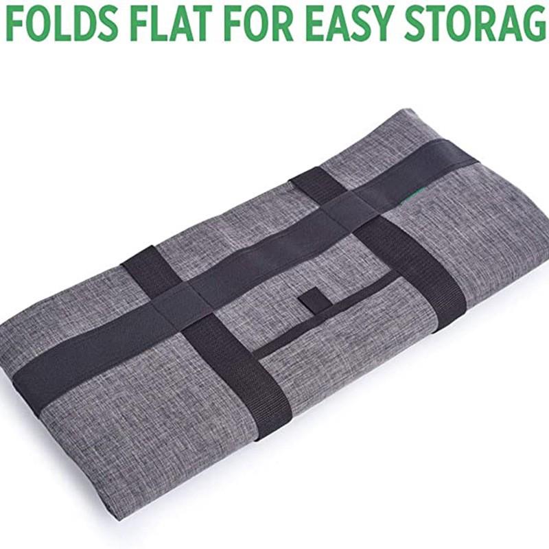 Large Capacity Waterproof Oxford Cloth Ice Pack Picnic Tote - Foldable, Stain Resistant, Insulated Lunch Bag