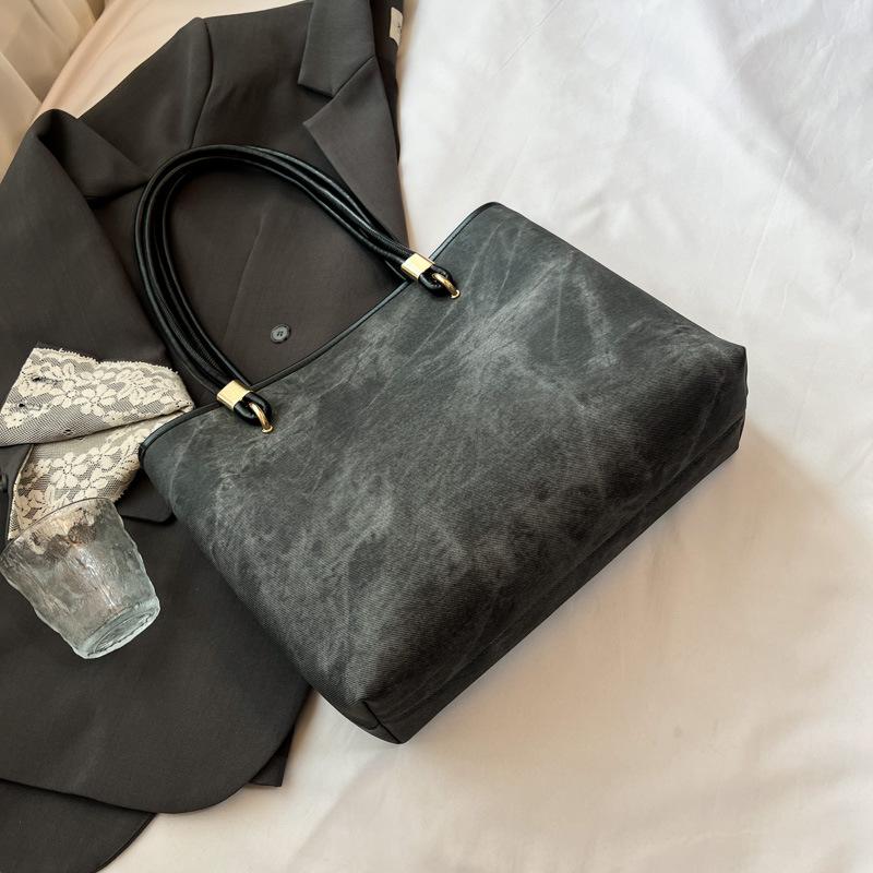 Women's Bag Autumn New Large-capacity Student Class Commuter Bag Portable Tote Bag Underarm Shoulder Bag