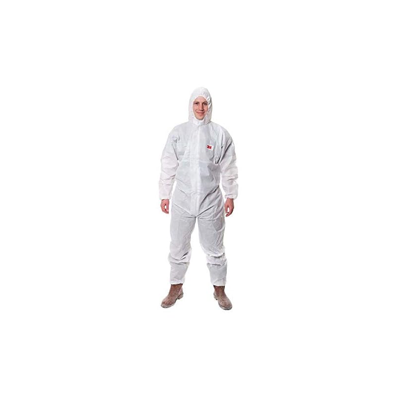3M Chemical Protective Suit 4515 XL, Entry Model, EN Standard Compliant (Type 5-6)