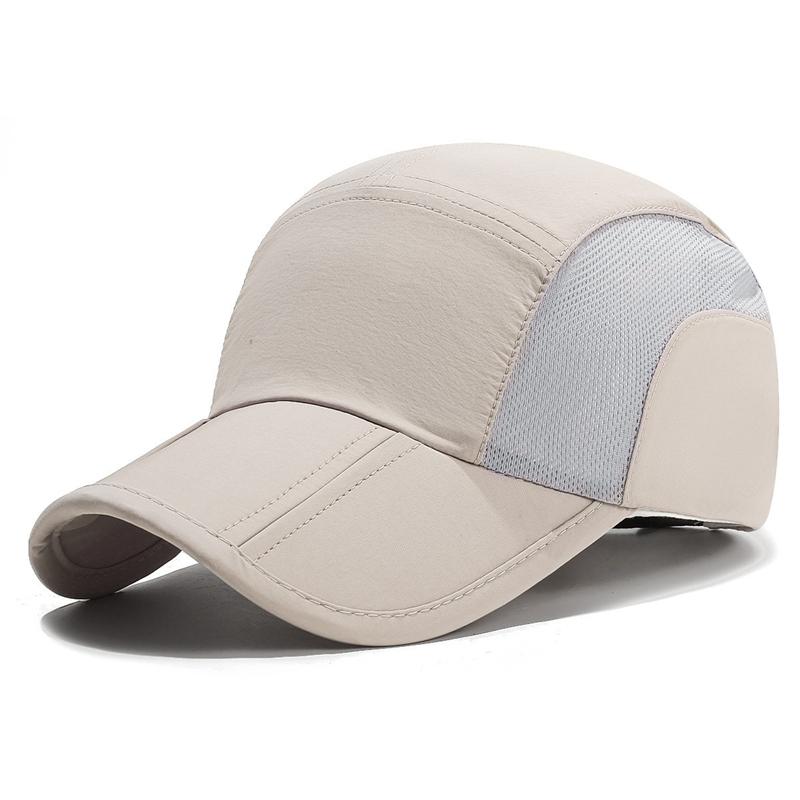 

Summer Patchwork Quick-Drying Baseball Cap Sun Hat хакі