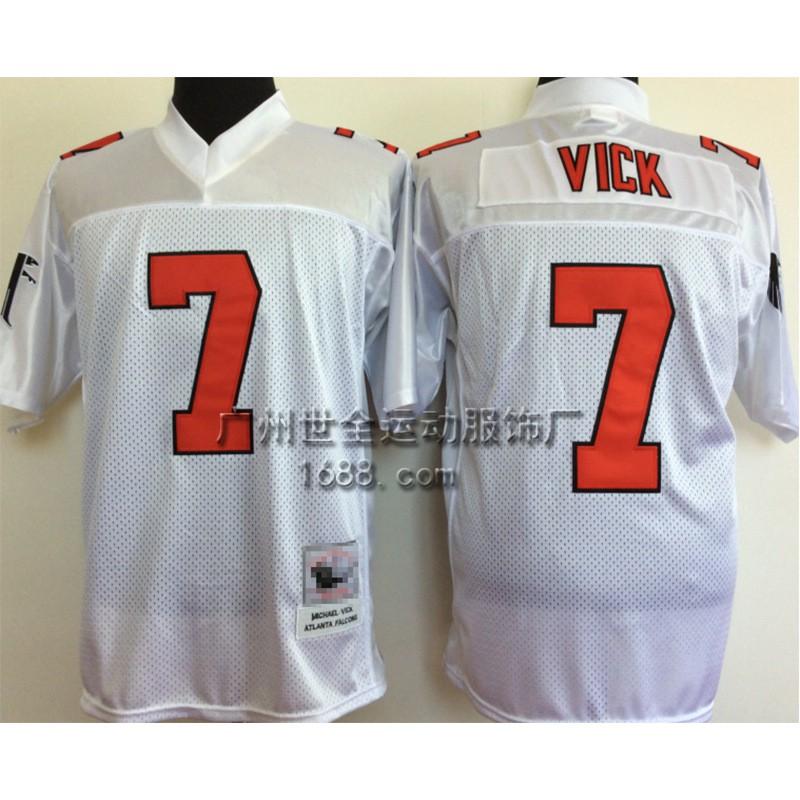 Kansas City Chiefs Atlanta Falcons Retro NFL Football Jersey Cotton Blend Unisex Outdoor Sport Wear