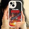 1pc Movie Rambo First Blood Leather Phone Case For IPhone 16 15 14 13 12 11 Pro Max Plus Shockproof Cover