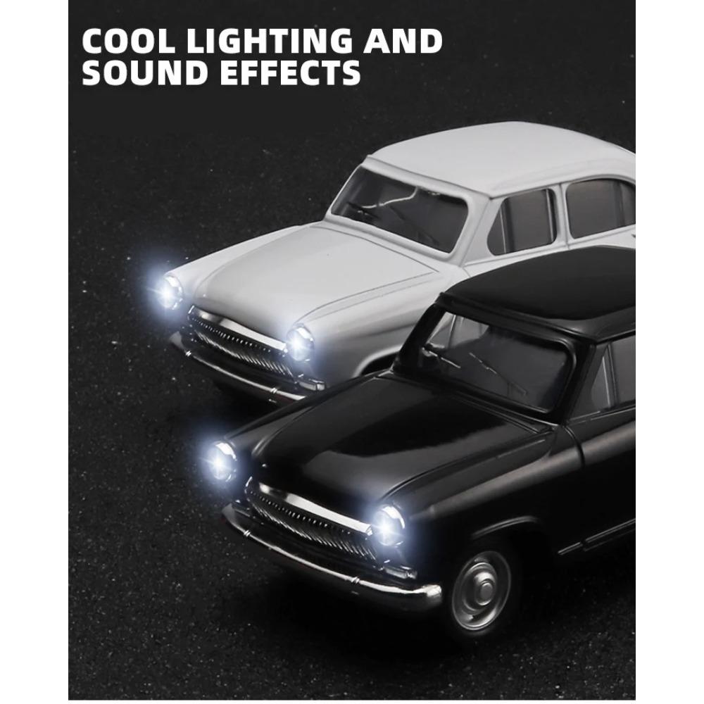 1/43 Russia Volga 21 Alloy Vintage Car Diecasts Metal Toy Classic Vehicles Model Miniature Scale Pull Back Collection Kids Gift