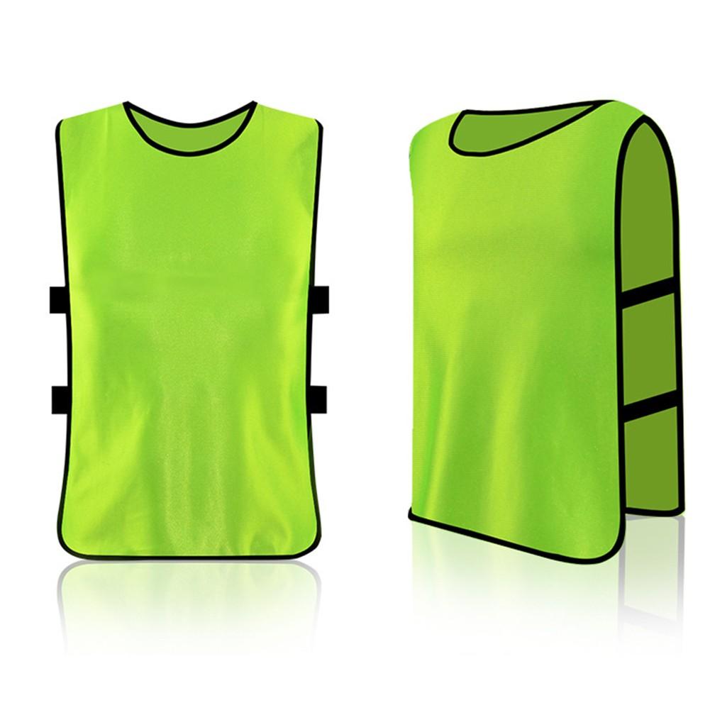 Qualitätsweste Fußball Cricket Fußballtraining 12 Farben Leibchen Atmungsaktiv