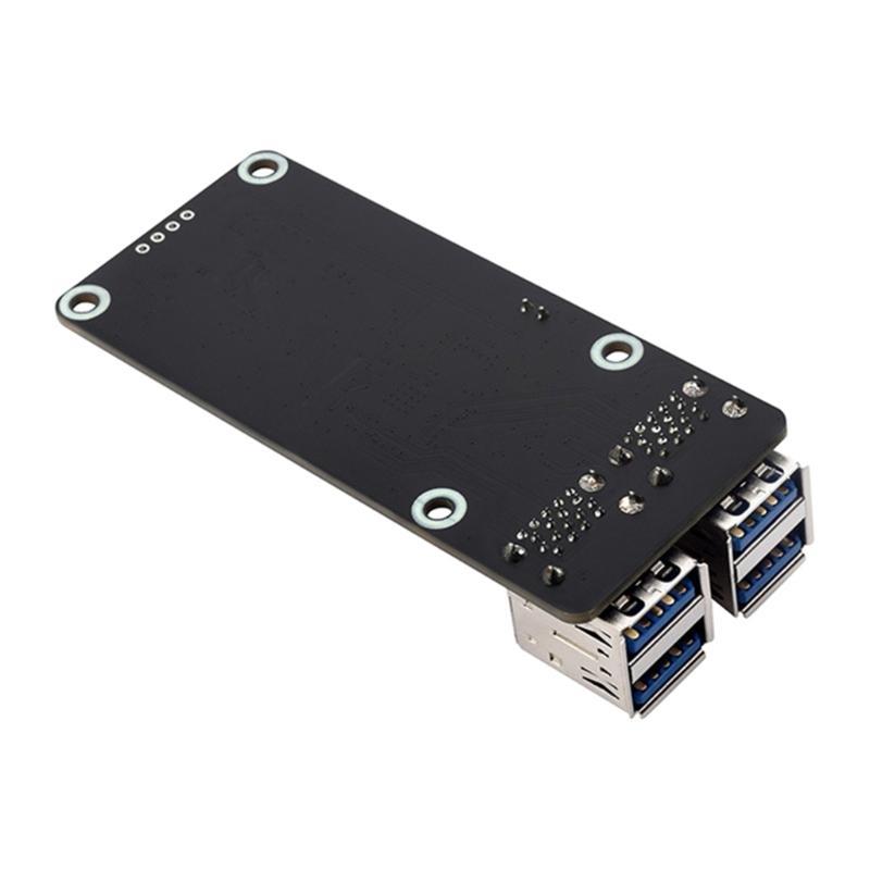 PCIe To USB3.2 Expansion Board, PCIe To 4 Port USB3.2 5Gbps Fast Speed Transfer Adapter Board Drivefree