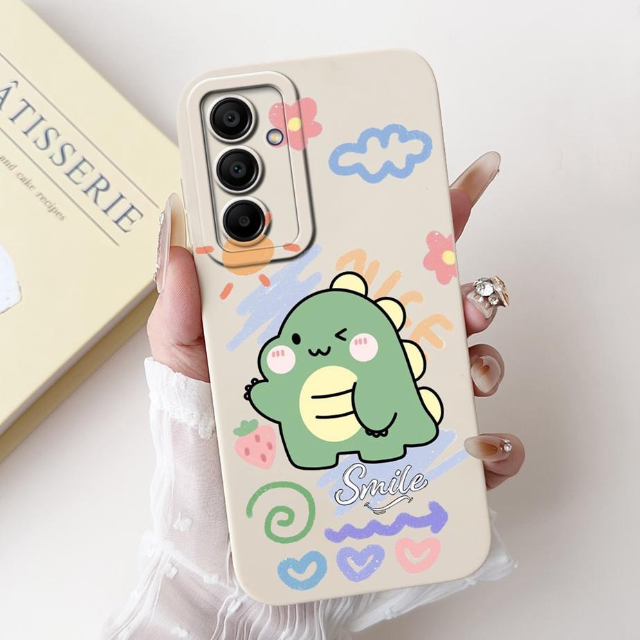For Samsung Galaxy A16 Case SM-A165F Cute Cat Dinosaur Cartoon Cover Durable Phone Case For Samsung A16 A 16 5G A166B Soft Shell