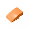 20pcs MOC 24309 Slope Curved 3 X 2 No Studs Construction Blocks Parts DIY Bricks Bulk Model Instructive Instructive Tech Parts Playthings