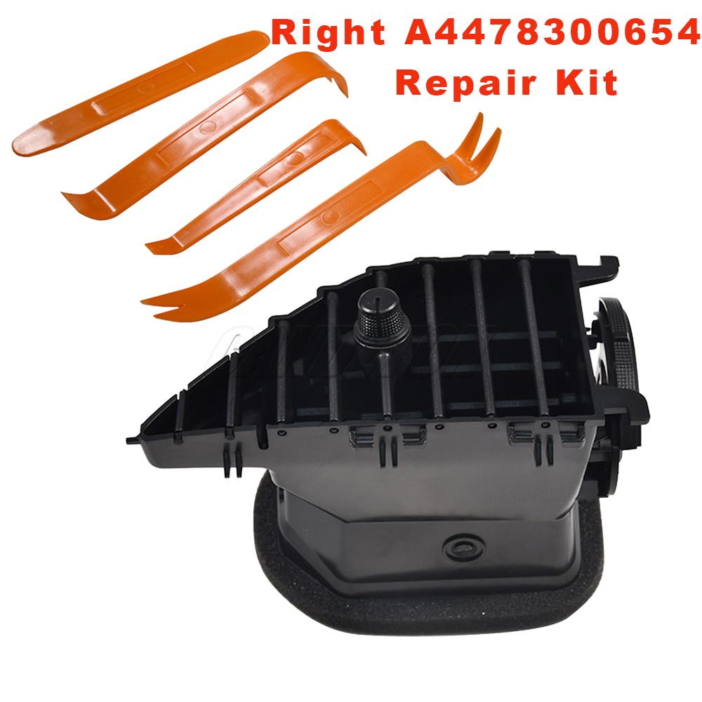 A4478300654 A4478300454 Dashboard Center A/C Grille Vent Air Conditioner Outlet For Mercedes Benz Vito V260 W447 W448 with Tool