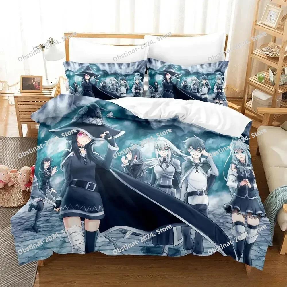 Comforter Kawaii Konosuba Bedding Set Printed Bed Set With Bed Single Double Queen Super King Size Kawaii Girls