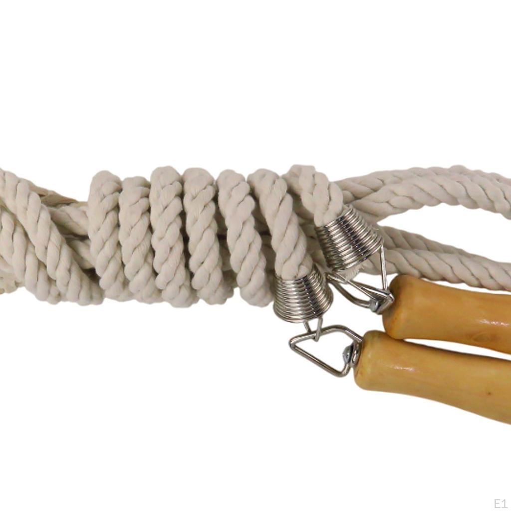 Group Activity Jump Rope with Wooden Handle for Fitness Competitions