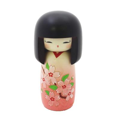 Kreativní Kokeshi Sakura Cena ministra Vyrobeno Masae Vyrobeno v Japonsku (První vítěz, Fujikawa)