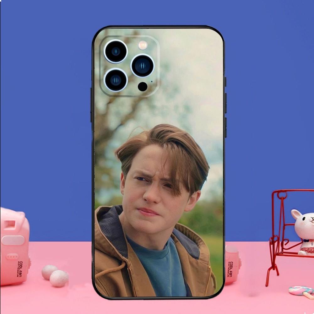 Actor Kit C-Connor Phone Case For iPhone 14,13,12 Mini 11 Pro XR,X,XS,MAX 6S,7,8 Plus Silicone Cover Soft black