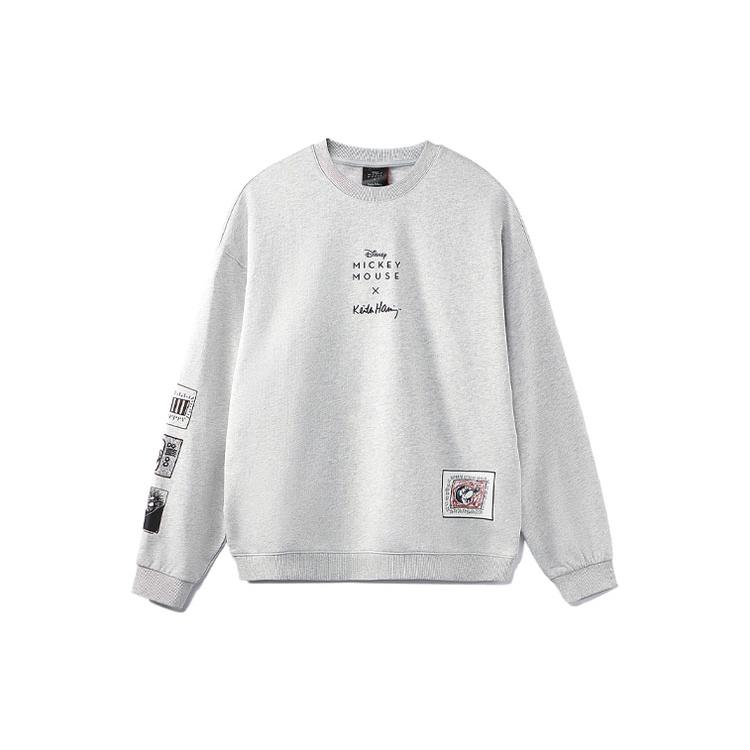 Li Ning x Disney Sweatshirt Men s Gray AWDR591-3 XL