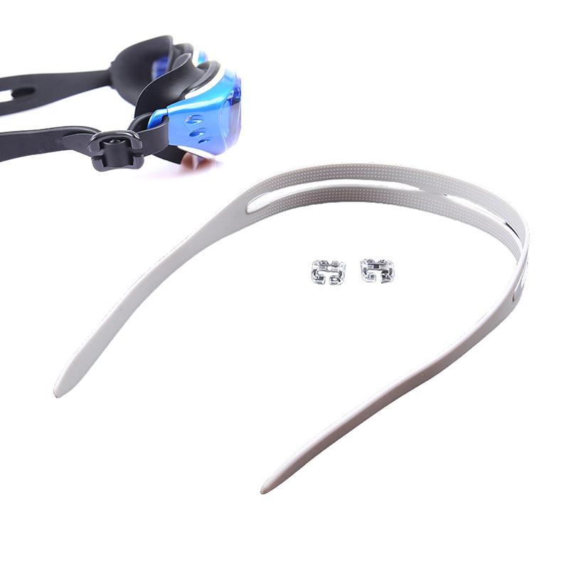 1 Set Universal Strap High Strap Goggles High Elastic Snorkeling Replacement Diving Goggles Silicone Strap Wear