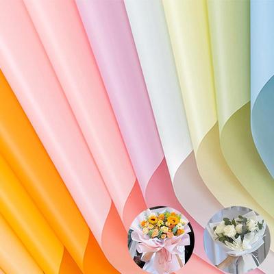 4 Stück 57x57cm Hochwertiges wasserdichtes Seidenpapier Blumenkleidung Hemd Schuhe Geschenkverpackung Papierrolle Weinverpackungspapier