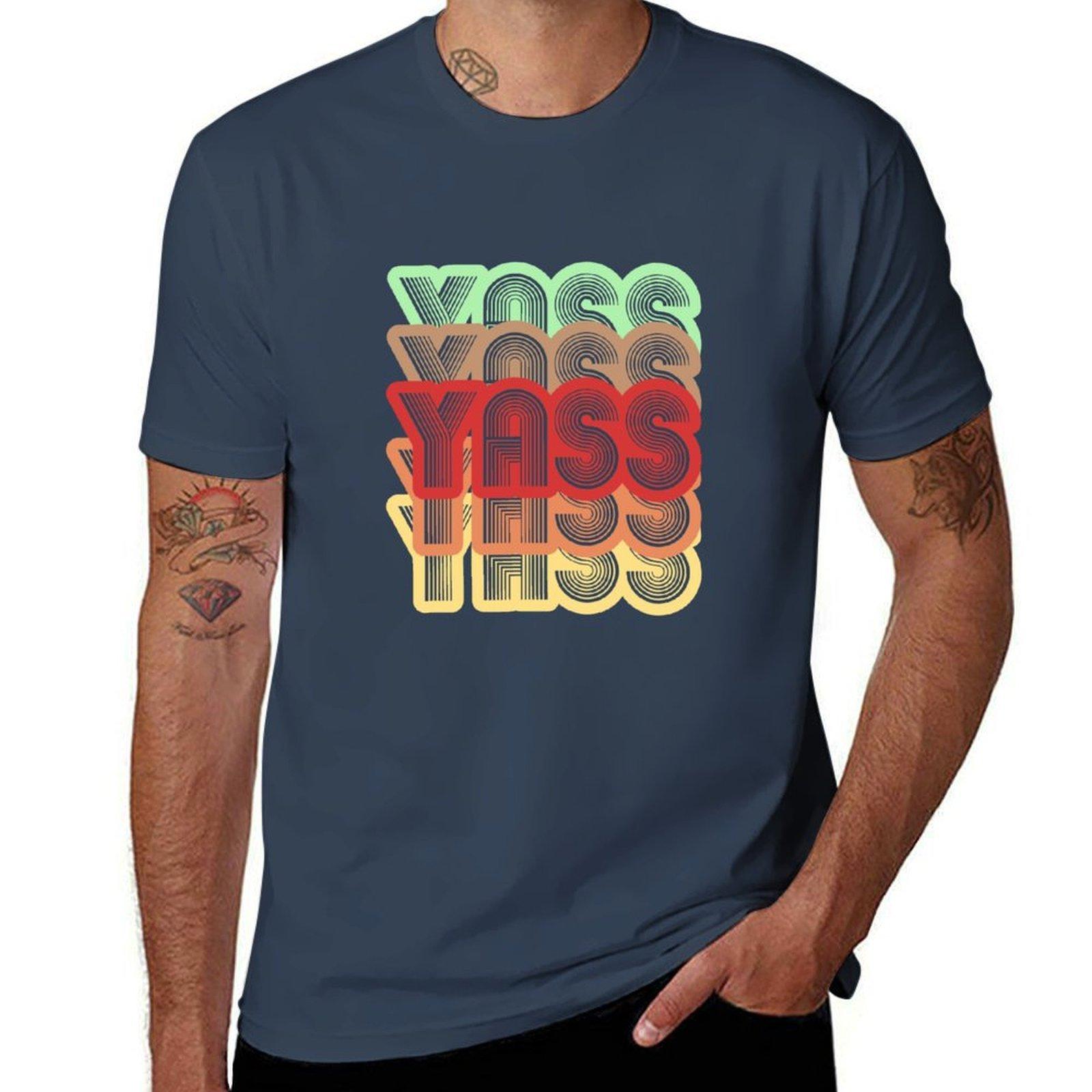 Yass Tshirt Large Size Short Sleeve Tshirt S