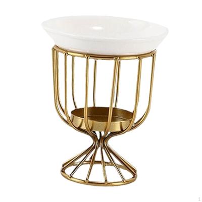 Tealight Candle Holder Essential Oil Burner Centerpiece Large Capacity Table Ornament Melt Warmer
