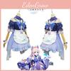 Genshin Impact Sangonomiya Kokomi Maid Cosplay Costume For Role Play And Halloween