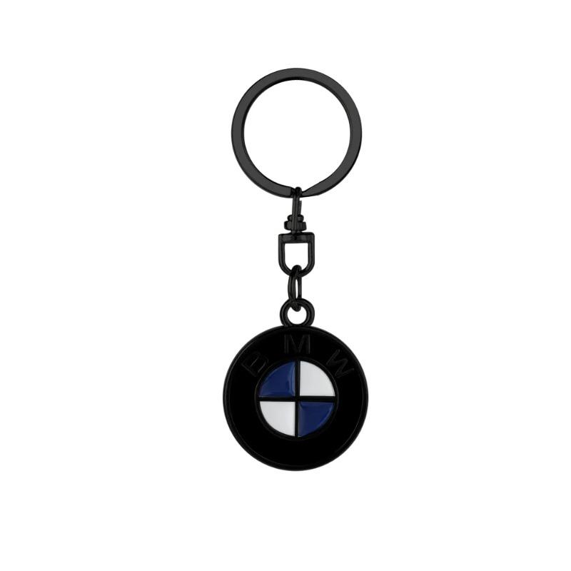 1pc Fashion Creative Metal Ribbon Car Keychain Key Ring Key Chain For BMW E46 E90 E60 F30 E39 F10 E87 E36 F20 E92 Car Styling