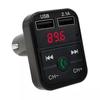 Bluetooth FM Transmitter - EDM - Model NK - Hands-free - Built-in Microphone - 12-24V