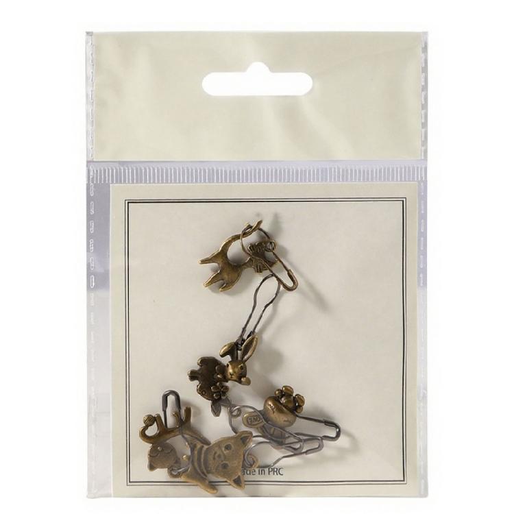 Numeric Metal Crochet Markers For Efficient Knitting Weave Counting