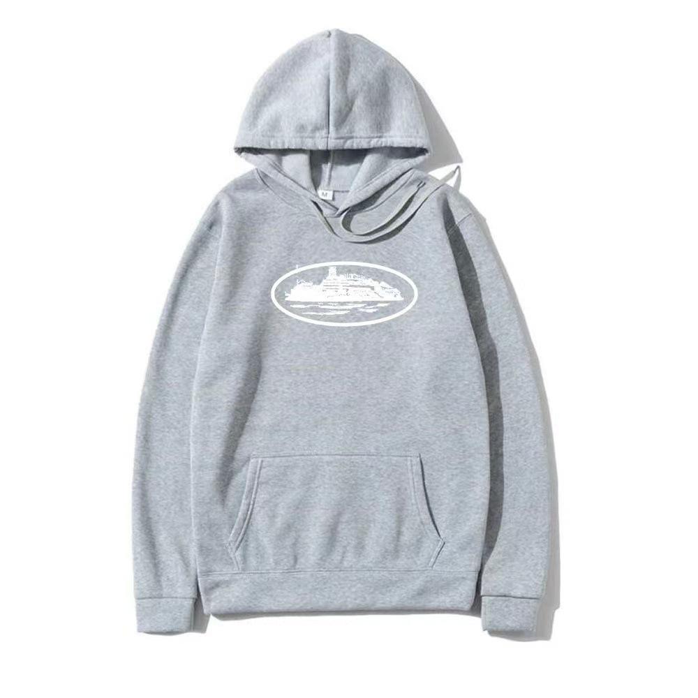 Męska modna bluza z kapturem Corteiz Hip Hop Streetwear