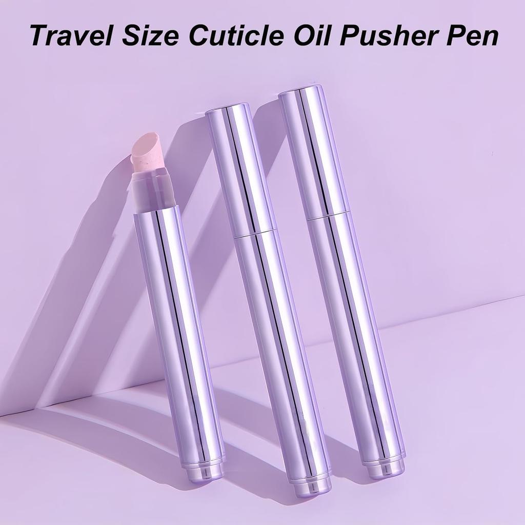 3 Pack Cuticle Oil Pen, 3 In 1 Nail Care Pen for Cuticle & Nail Repair, Nourishing Nail Oil for Dry Cuticles & Brittle Nails, Moisturizing Nail Care