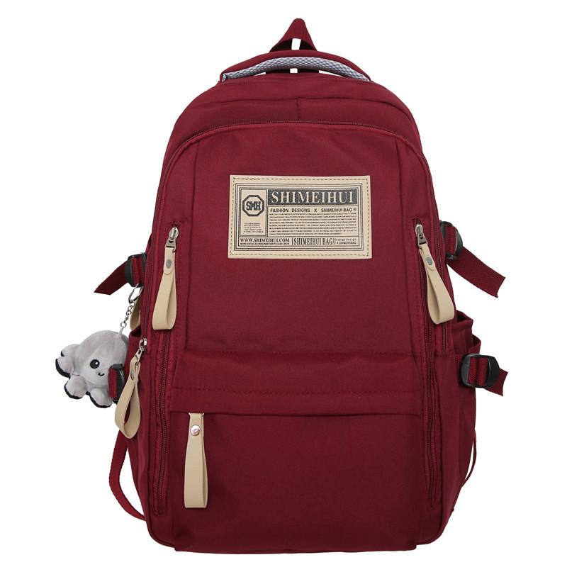 Large Capacity Double - Shoulder Backpack Unisex for College Students and High School Students Travel Laptop Backpack