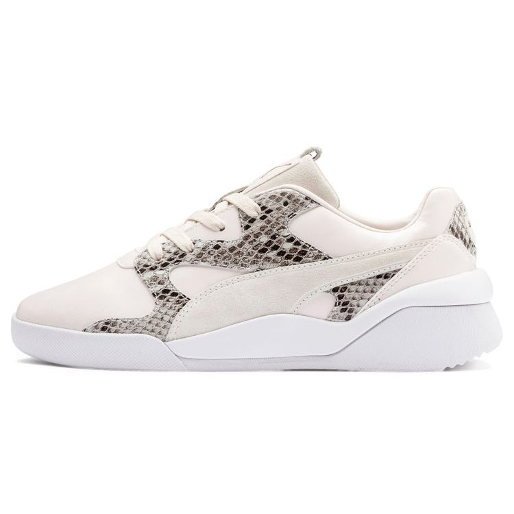 Puma Aeon Play Exquisite Versatile Non-Slip Wear-Resistant Low-Top Running Shoes Women sneaker White 370397-02