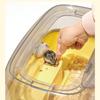 Transparent Hamster Habitat Ventilation Gerbils House Portable Large Hamster Cage  for Bunny