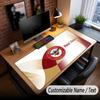 Large Mouse Pad Brentford Football Print Custom Name Text Desk Mat for Office Gaming