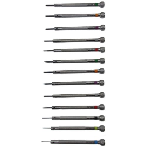 phalatina Eyeglasses, Watch Band, Equipment Repair Tool, Small Phillips and Flathead Precision Screwdrivers for Assembly, Detailed Model Building, PCs