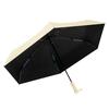 Six Fold UV Resistant Umbrella, Portable Women's Dual-purpose Umbrella for Both Rain and Light, Capsule Mini Sunshade Umbrella