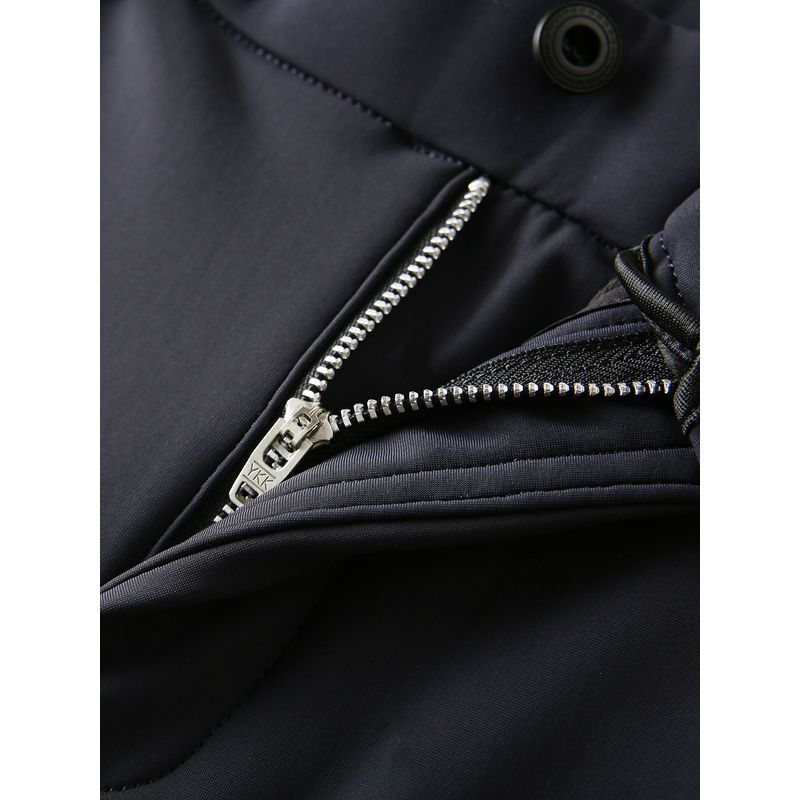 Upgrades/Four-Proof Black Technology, Thickened Composite Warm Fleece Men's Autumn and Winter Business Commuting Casual High-Elasticity Trousers