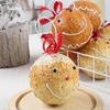 Festival Charm 6 Pieces Christmas Tree Ornament with Elegant Color Gingerbreads Patterned Shatterproof Decoration