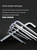 Chrome Vanadium Steel 9-Piece Hex Key & Torx Wrench Set