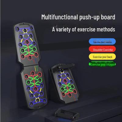 Panca Push-Up 3-in-1 per Sviluppare Petto e Addominali