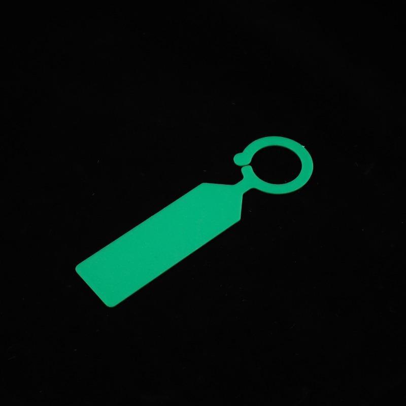 100Pcs Greenhouse Bonsai Collar Signs Ring Label Hook Tree Marker Nursery Stake Plastic Garden Hanging Plant Tags