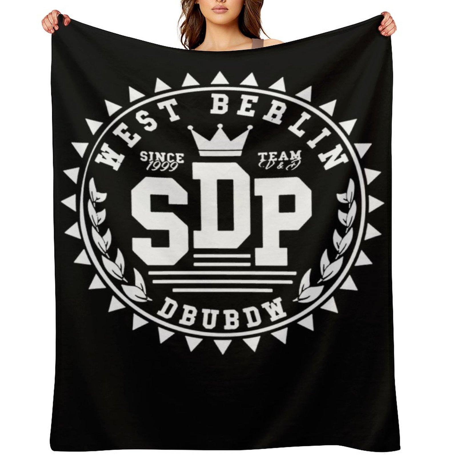 Sdp Band Throw Blanket Heavy Hairys Large funny gift Blankets 30x40in