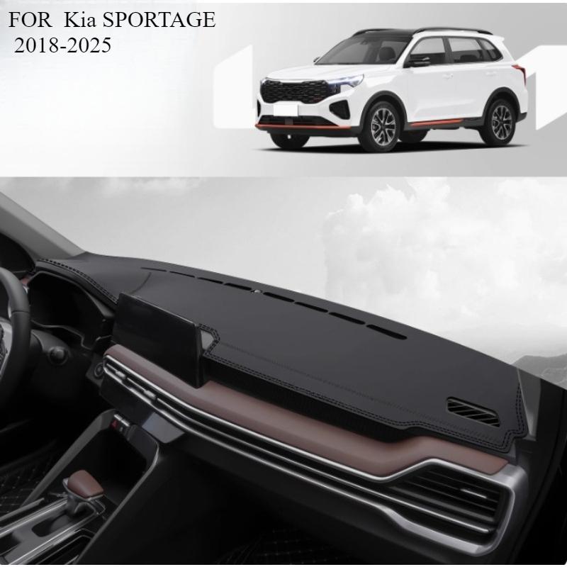 FOR Kia SPORTAGE 2018-2025 Car Dash Mat Dashmat Dashboard Mat Cover Sun Shade Dash Board Cover Carpet Accessories