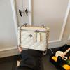 Chain Bucket Bag Women's New Fashion Versatile Casual High-end Messenger Bag Box Small Square Bag