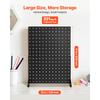 SucceBuy 4PCS Pegboard Display Stand 17x13in Tabletop Steel Peg Board Panel Accessories Rack Organizer for Grocery Jewelry Shop