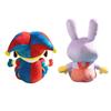 Amazing Digital Circus Plush Toys Pomni and Jax Stuffed Animal Doll Toys for Children Boys Girls Christmas Birthday Gift