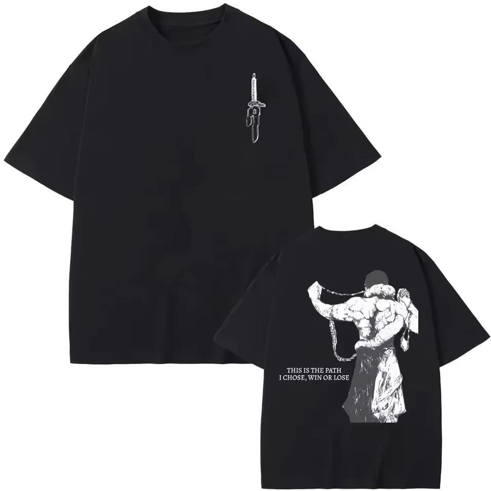 Fushiguro Toji T Shirt Anime Cotton Tee Unisex Unisex Unisexga Streetwear Top S