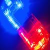 Flashing Police Shoulder Clip Light Safety Patrol LED Shoulder Warning Lamp Bike Tail Lamp  Doorman