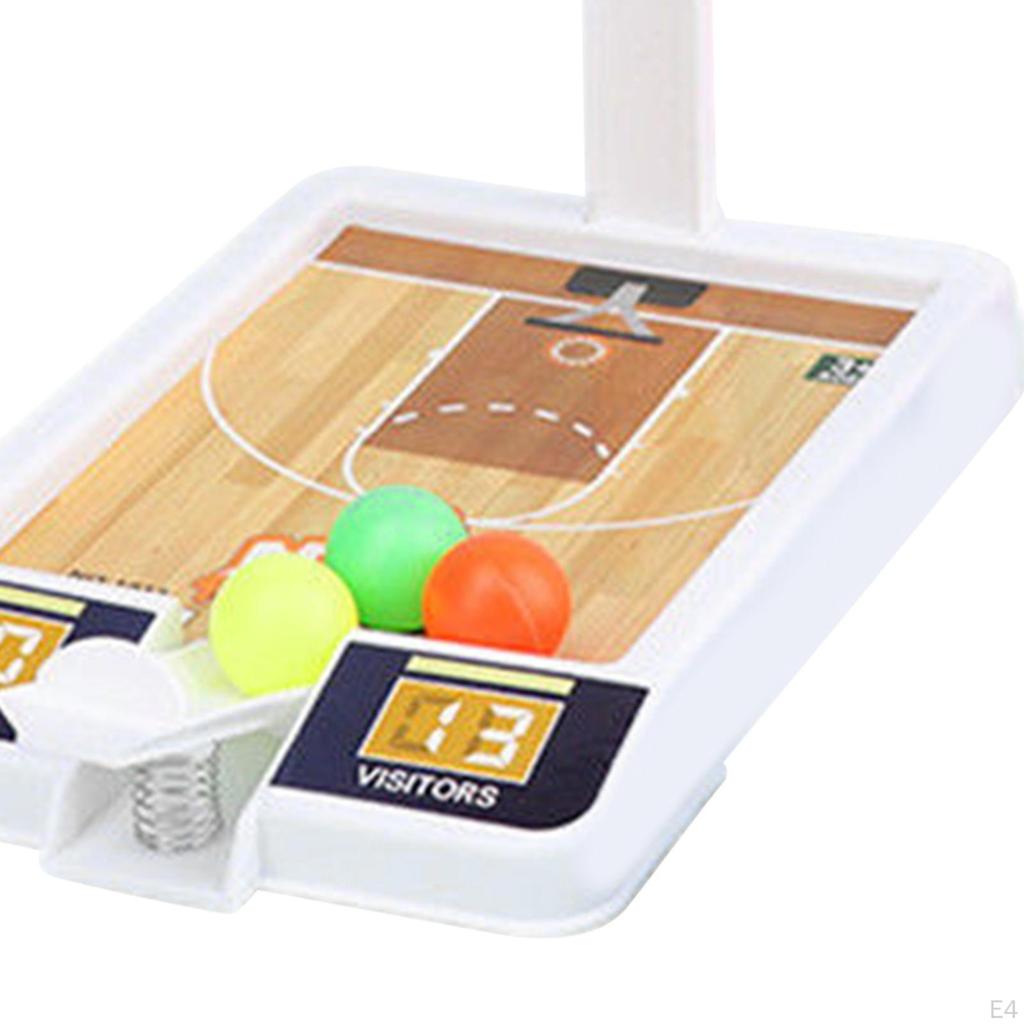 Basketball Finger Sport Game Table Sports Machine Toy with Balls Desktop Games for
