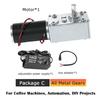 High Torque 5840-31ZY 58x40mm Worm Gear Motor 12V/24V 7RPM-470RPM All Metal Gears 2.5/2.1mm Plug for Vending Machine DIY Project